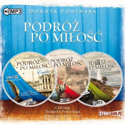 Pakiet: Podróż po miłość T,1-3 audiobook