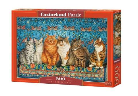 Puzzle 500 Cat Aristocracy CASTOR