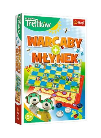 Warcaby/młynek trefliki TREFL