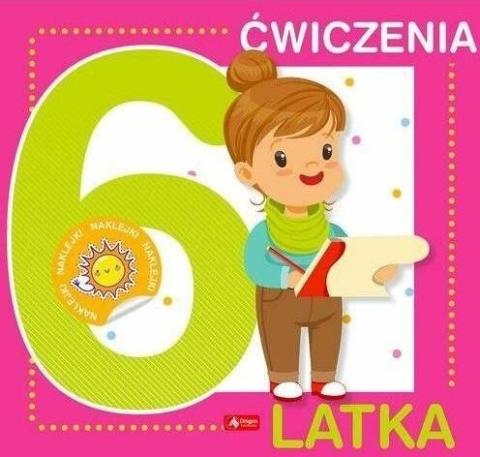 Ćwiczenia 6-latka z naklejkami