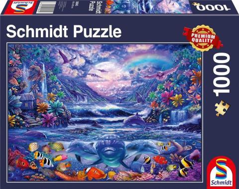 Puzzle PQ 1000 Oaza w blasku księżyca G3