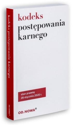 Kodeks postępowania karnego 28.01.2020