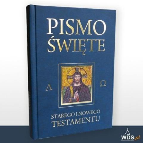 Pismo Święte ST i NT granat z paginatorami