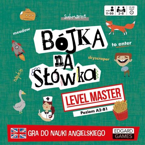 Bójka na słówka Level Master. Gra do nauki angiel