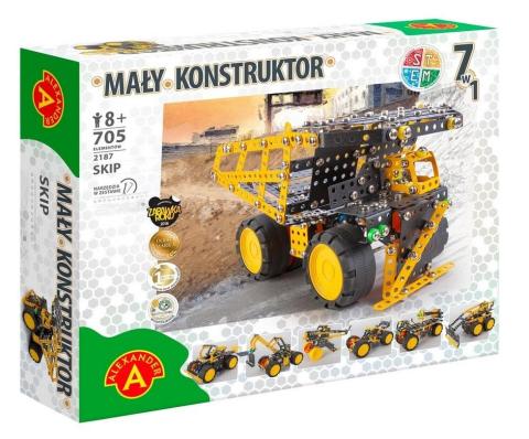 Mały Konstruktor 7w1 - Skip ALEX