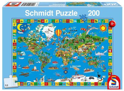 Puzzle 200 Twój niesamowity świat G3