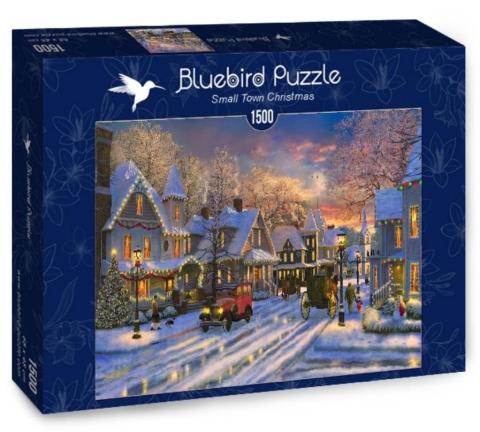 Puzzle 1500 Boże Narodzenie w małym mieście