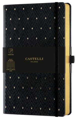 Notatnik 13x21cm linia Castelli Gold Dimonds