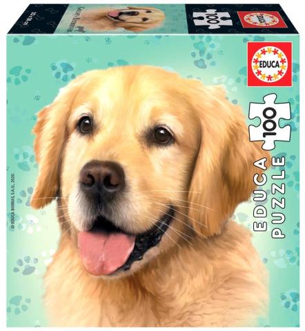 Puzzle 100 Psy - Golden retriever G3