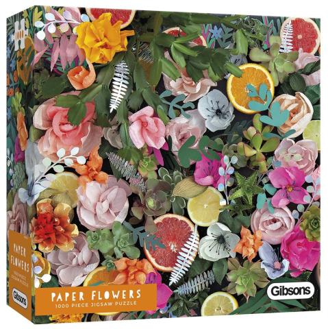 Puzzle 1000 Papierowe kwiaty G3