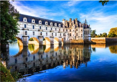 Puzzle 1500 Francja, Zamek Chenonceau