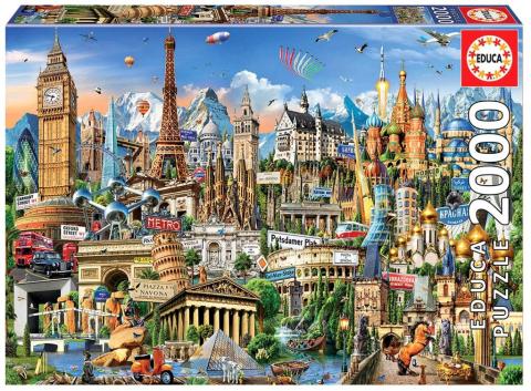 Puzzle 2000 Symbole Europy G3