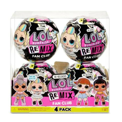 LOL Surprise Remix Supreme Tot 4-pack (2szt)