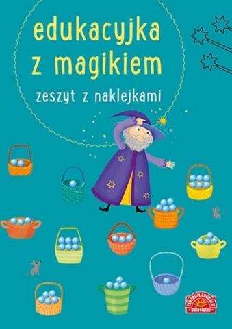 Edukacyjka z magikiem Zeszyt z naklejkami