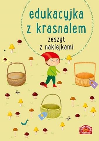 Edukacyjka z krasnalem Zeszyt z naklejkami