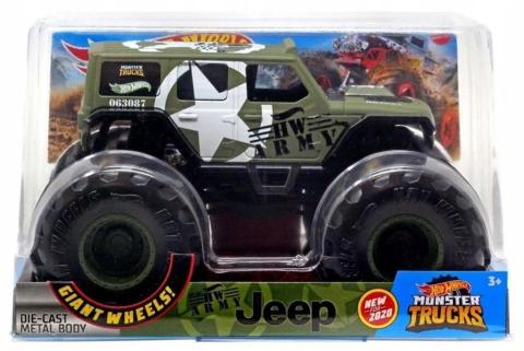 Hot Wheels Monster Truck Army Jeep