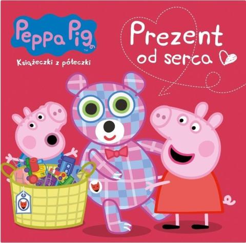 Świnka Peppa. Książeczki z.. 66 Prezent od serca