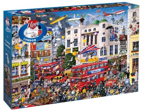 Puzzle 1000 Kocham Londyn G3
