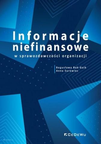 Informacje niefinansowe w sprawozdawczości..