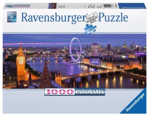 Puzzle 1000 Panorama Londyn nocą