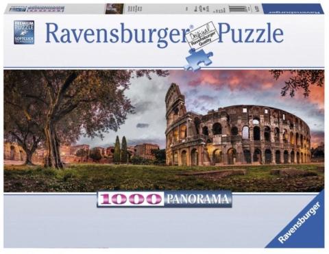 Puzzle 1000 Panorama Koloseum o zmierzchu