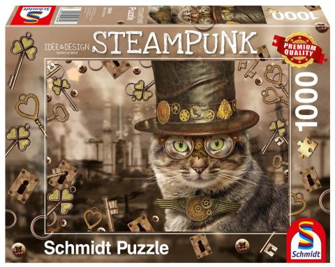 Puzzle PQ 1000 Kot (Steampunk) G3