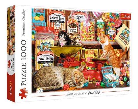 Puzzle 1000 Kocie słodkości TREFL