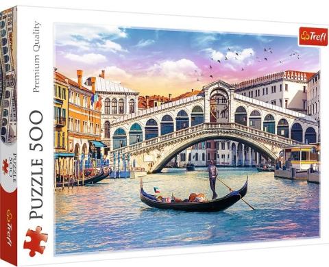 Puzzle 500 Most Rialto, Wenecja TREFL