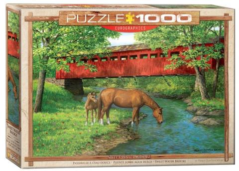 Puzzle 1000 Rodzina koni