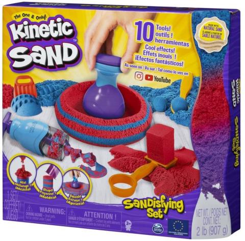 Kinetic Sand Zestaw z mega akcesoriami 907g