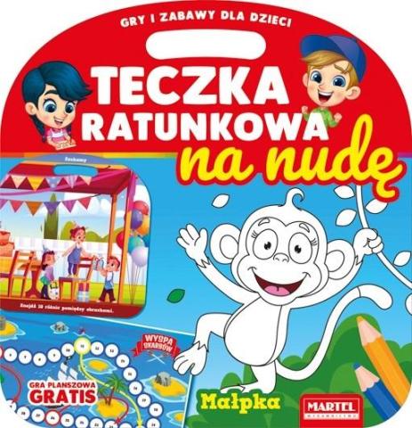 Teczka ratunkowa na nudę - małpka