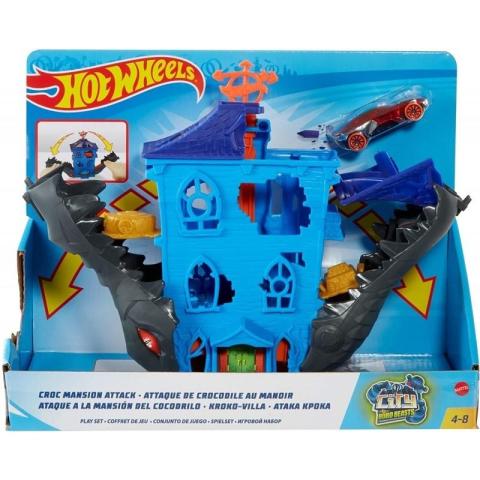 Hot Wheels City zestaw z krokodylem