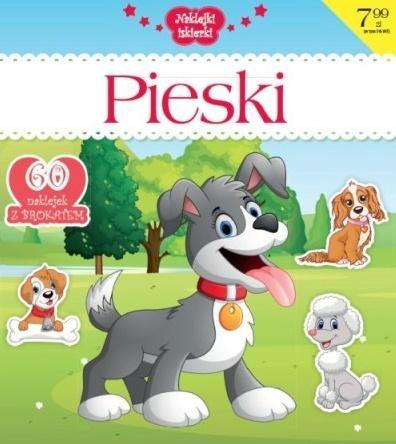 Pieski. Naklejki Iskierki