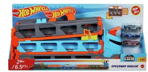 Hot Wheels City Wyścig transporter 2w1