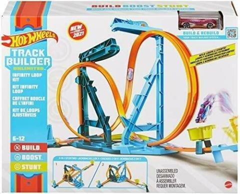 Hot Wheels Track Builder Pętla Megatrans. zestaw