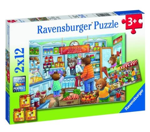 Puzzle 2x12 W supermarkecie