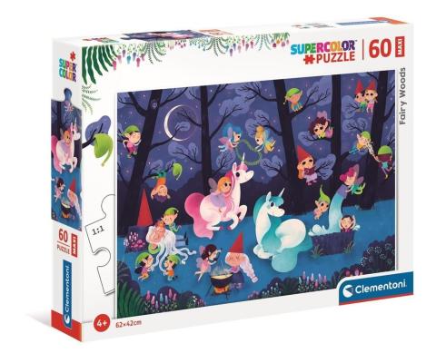 Puzzle 60 Maxi Super Kolor Fairy Woods