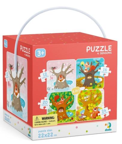 Puzzle 4w1 Pory roku