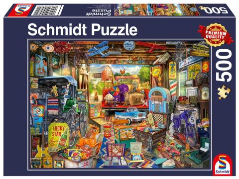 Puzzle PQ 500 Wyprzedaż garażowa G3