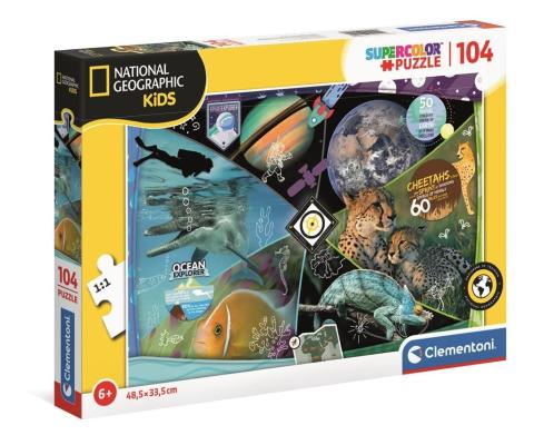 Puzzle 104 National Geo Kids Explorers in Training