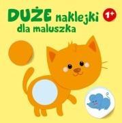 Duże naklejki dla maluszka - kotek 1+