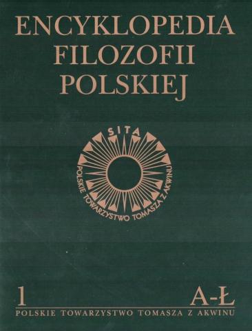 Encyklopedia Filozofii Polskiej t.1 A-Ł