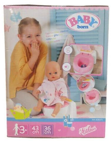 Baby born Bath Poo-Poo toilet 43cm