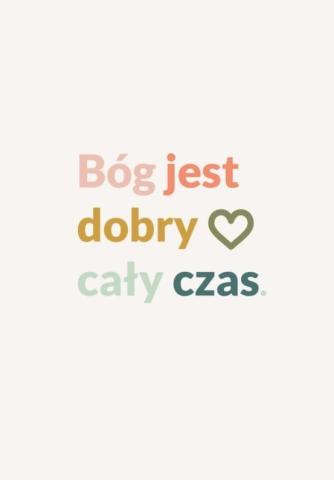 Notes B6 - Bóg jest dobry cały czas