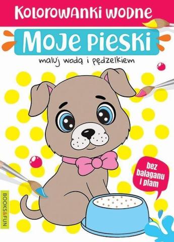 Kolorowanki wodne - Moje pieski