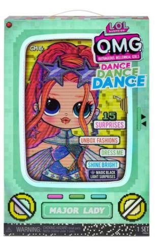 LOL Surprise OMG Dance Doll Major Lady (4szt)