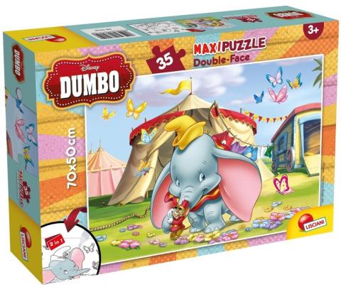 Puzzle dwustronne Supermaxi 35 Dumbo