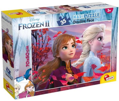 Puzzle dwustronne Supermaxi 35 Frozen II