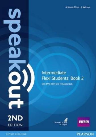 Speakout 2ed Intermediate Flexi SB 2+DVD+MyEngLab