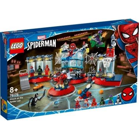 Lego SUPER HEROES Atak na kryjówkę Spider-Mana